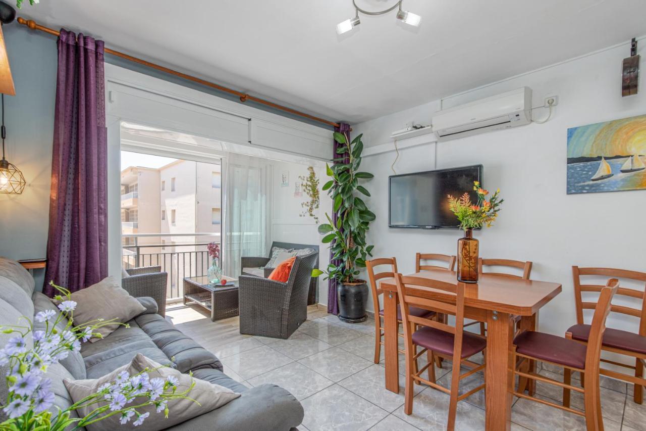Sand1-Apartamento En La Playa, Centrico, Parking Y Clima Apartment Roses Luaran gambar